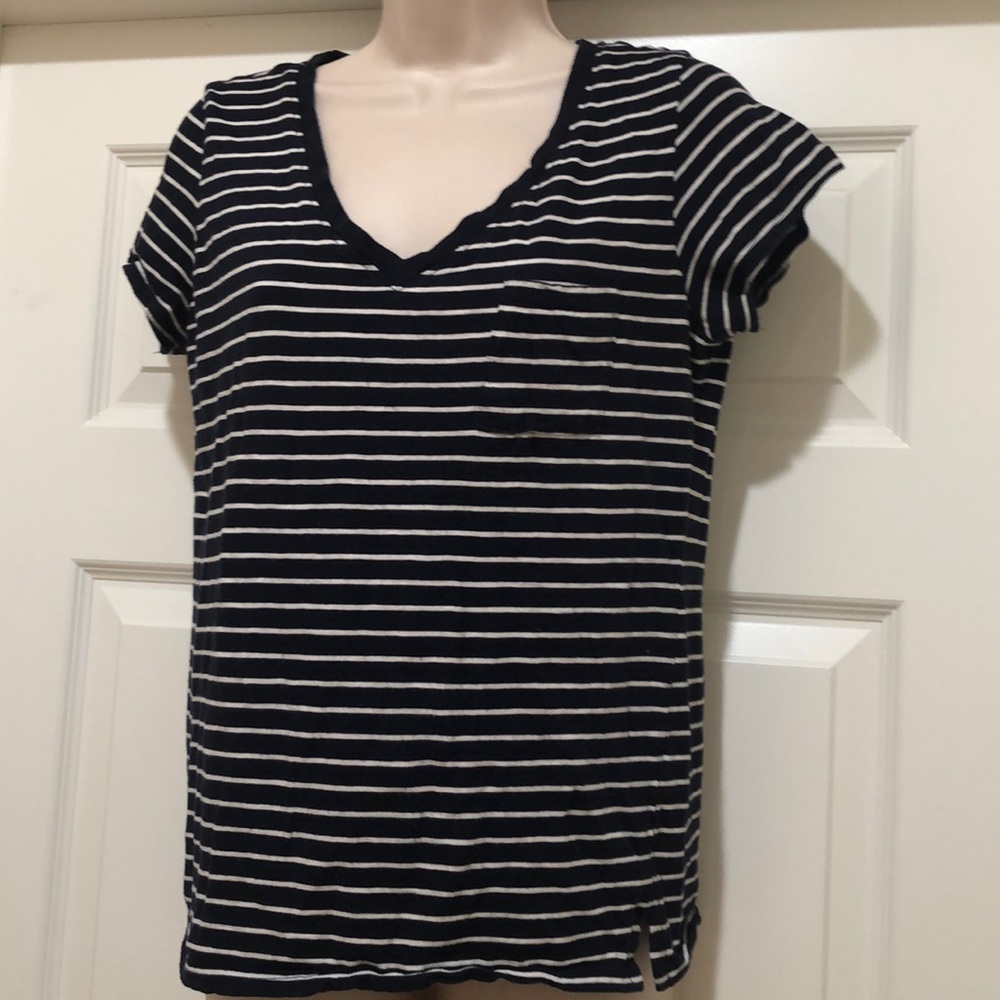 Dip Striped Top Size S